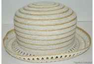 Mjuk Vit Sommarhatt